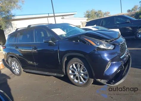 2021 Toyota Highlander Limited from USA, damaged, VIN 5TDYZRAH2MS058471